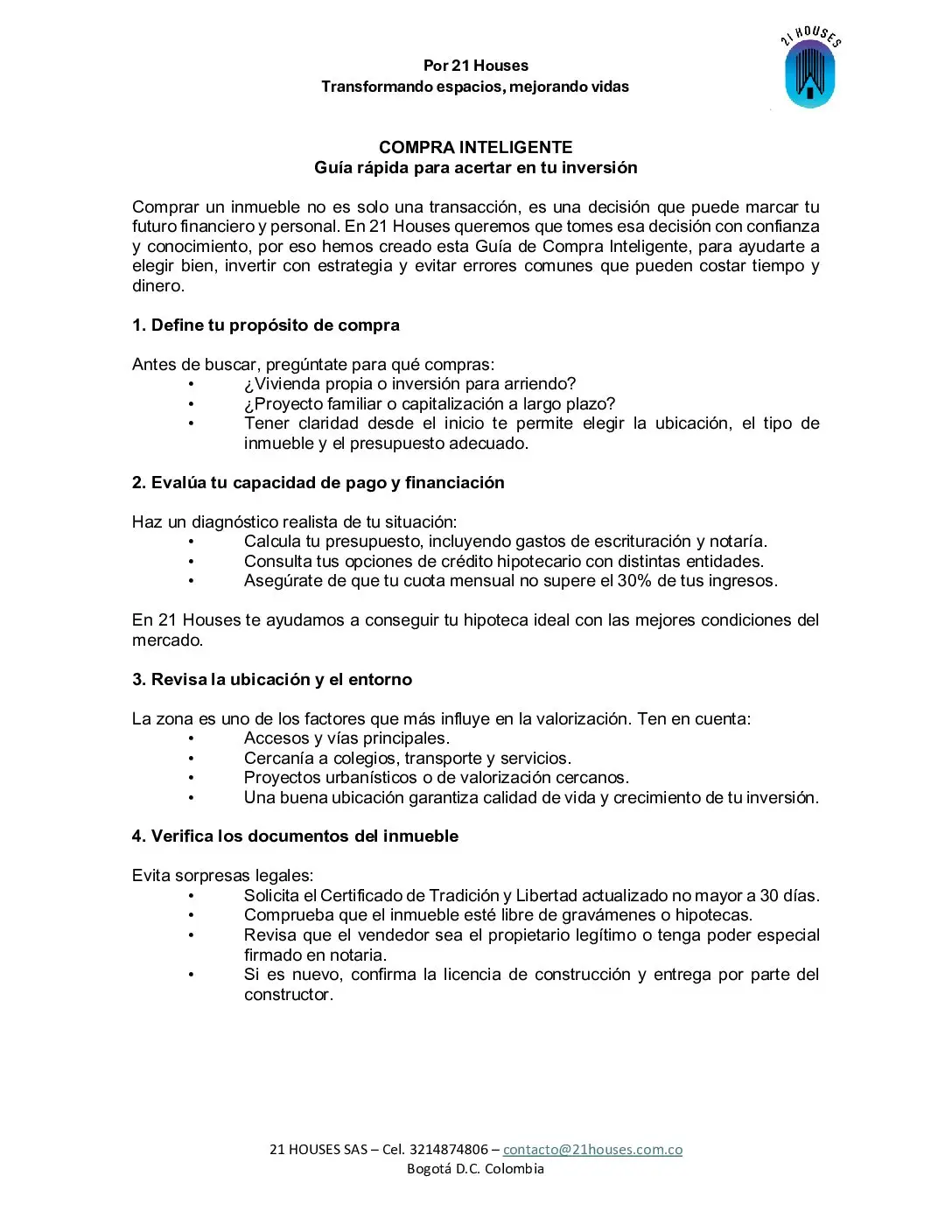 Portada: Compra inteligente